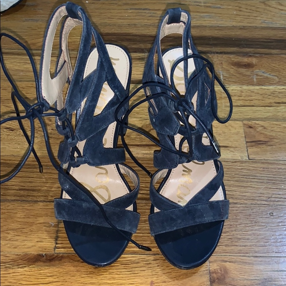 Sam Edelman blue heels